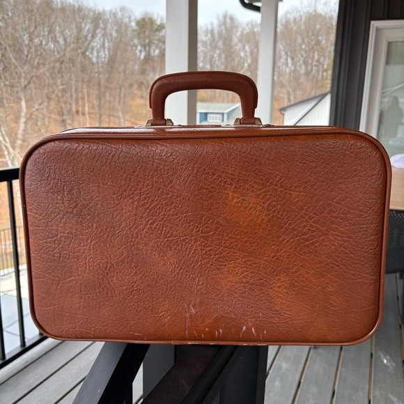 Peters Bag Corp small vintage suitcase with handle - Picture 2 of 7